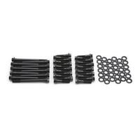 Edelbrock Cylinder Head Bolts Chromoly Black Oxide Hex Head Washers Mopar Big Block Victor Heads Kit EB8592