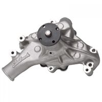 Edelbrock Water Pump Mechanical Long High-Volume Aluminium Natural Clockwise For Chevrolet Small Block Each EB8811