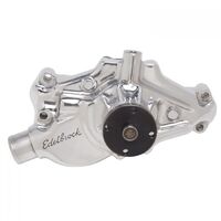 Edelbrock Water Pump Mechanical Short High-Volume Aluminium Polished Counterclockwise For Chevrolet 5.7L Each EB8825