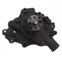 Edelbrock Water Pump Circle Track Mechanical High-Volume Aluminium Black Clockwise For Ford 289 302 351W Each EB8833