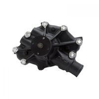 Edelbrock Water Pump Victor Series Mechanical High-Volume Aluminium Black Powdercoated For Ford 5.0L Each EB88403