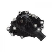 Edelbrock Water Pump Victor Series Mechanical High-Volume Aluminium Black Clockwise For Ford 302 351W Each EB88433