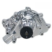 Edelbrock Water Pump Victor Series Mechanical High-Volume Aluminium Polished Clockwise For Ford 289 302 351W Each EB8846