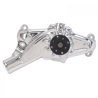 Edelbrock Water Pump Mechanical Short High-Volume Aluminium EnduraShine Clockwise For Chevrolet Big Block Each EB88504