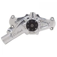 Edelbrock Water Pump Mechanical Short High-Volume Aluminium Polished Counterclockwise For Chevrolet Big Block Each EB8864