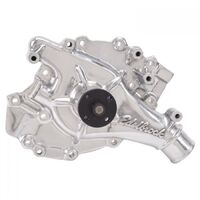 Edelbrock Water Pump Mechanical High-Volume Aluminium Polished Clockwise For Ford 385 Series Big Block 429 460 Each EB8876