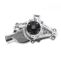 Edelbrock Water Pump Mechanical Short High-Volume Aluminium Polished Counterclockwise For Chevrolet Small Block Each EB8892