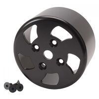 Edelbrock Water Pump Pulley Serpentine Billet Aluminium Black For Use On EDL-8896 For Chevrolet LS1 LS6 Each EB8898