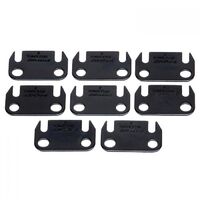 Edelbrock Guideplates Flat Steel 5/16 in. For Pontiac 389 400 421 428 455 for EDL Performer For Pontiac Head Set of 8 EB9667