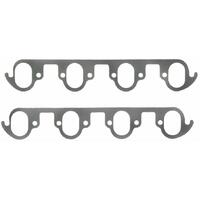 Fel-Pro Exhaust Gaskets Header Steel Core Laminate Rectangular Port For Ford Big Block 385 Series Set