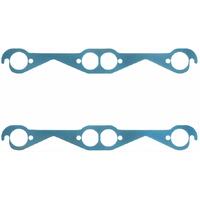 Fel-Pro Exhaust Gaskets Header Steel Core Laminate Round Port For Chevrolet Small Block Set