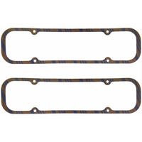 Fel-Pro Valve Cover Gaskets Blue Stripe Cork/Rubber For Pontiac V8 Pair