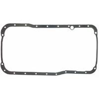 Fel-Pro Oil Pan Gasket One-Piece Rubber For Ford 5.8L V8 Each