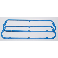 Fel-Pro Valve Cover Gaskets PermaDryPlus Embossed Shim with Precision Rubber Coating For Ford Small Block Pair