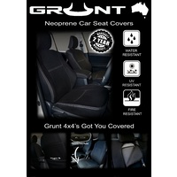 Grunt 4x4 for Toyota Hilux neoprene car seat covers 2015-2019 Optional Front, Rear, Front & Rear FRONT&REAR