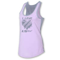 Holley Tank Top Cotton LS Fest Lavender Ladies' 2XL HL10169-2XHOL