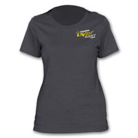 Holley T-Shirt Short Sleeve LS Fest Grand Champion Cotton Ladies' Small Gray HL10199-SMHOL