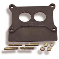 Holley Carburetor Mounting Gasket Composite 2-Barrel 2-Hole Divided Center .250 in. Thick Kit HL108-52