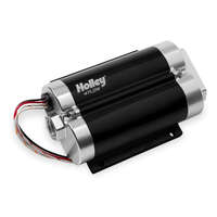 Holley Fuel Pump Dual 200 GPH Diesel Carbureted Universal Aluminum Black Anodized HL12-1800-2