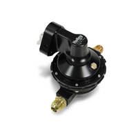 Holley Fuel Pump Mechanical 200 GPH Gasoline Chevrolet Small Block Aluminum Black Anodized HL12-327-30