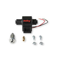 Holley Fuel Pump Electric 25 GPH Diesel Carbureted Universal Steel Black HL12-425