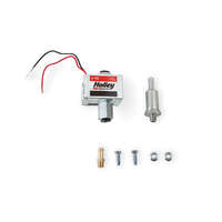 Holley Fuel Pump Electric 32 GPH Gasoline / Diesel / E85 Carbureted Universal Silver HL12-433