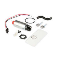 Holley Fuel Pump In-Tank Electric 50 GPH Gasoline EFI 1985-1997 Mustang Except Cobra Steel Silver HL12-901