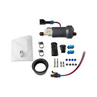 Holley Fuel Pump In-Tank 124 GPH Gasoline/E85 Compatible EFI Universal Steel Silver HL12-963