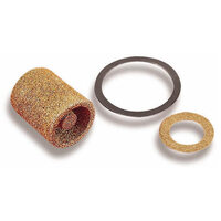 Holley Fuel Filter Elements Gasoline Bronze Replacement Pair HL162-500