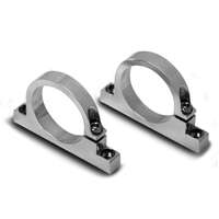 Holley Fuel Filter Brackets Aluminium Polished Pair HL162-574S