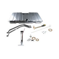 Sniper Fuel Tank Sniper EFI 18 Gallons Capacity Steel Silver Powdercoated Baffled Sump Chevrolet Pontiac Kit