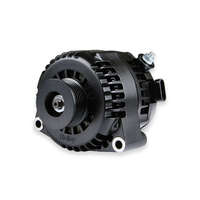 Holley Alternator Serpentine 12 V 150 amps Black Anodised Internal Regulator Chevrolet HL197-303