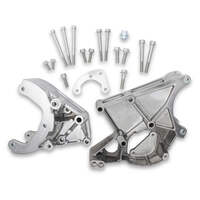 Holley Accessory Drive Bracket Kit for R4 A/C Compressor Aluminium Polished Chevrolet LS Kit HL20-131P