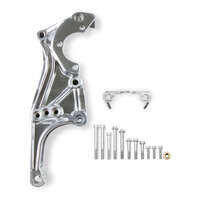 Holley Accessory Drive Bracket Kit Aluminium Polished Chevrolet LS Kit HL20-155P