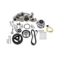 Holley Accessory Drive System Mid-Mount Serpentine Chevrolet LS Kit HL20-187