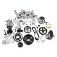 Holley Accessory Drive System Mid-Mount Serpentine Chevrolet LS Kit HL20-190