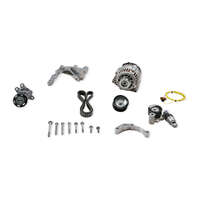 Holley Accessory Drive System Serpentine 6-groove Natural Finish Chevrolet LT4 Wet Sump Kit HL20-226