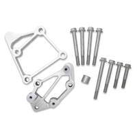 Holley Accessory Drive Bracket Spacer Kit Aluminium Polished Finish Middle Alignment Chevrolet Small Block LS HL21-2P