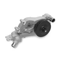 Holley Water Pump Mechanical Standard-volume Counterclockwise Rotation Aluminium Chevrolet Small Block LS HL22-101