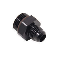 Holley Fittings Male -6 AN Male -8 AN O-Ring Black Pair HL26-157