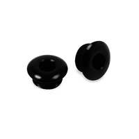 Holley Fittings Internal Allen Head O-Ring Plug -8 AN Aluminium Black Anodised Pair HL26-159