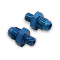 Holley Fitting 10mm x 1.0 To -6 AN Male Pair HL26-160