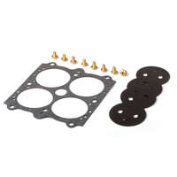 Holley Carburetor Throttle Plates Steel 1 11/16 in. Diameter 4-Barrel 0.093 in. Hole Kit HL26-95