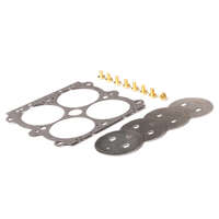 Holley Carburetor Throttle Plates Steel 1 3/4 in. Diameter 4-Barrel 0.100 in. Hole Kit HL26-98