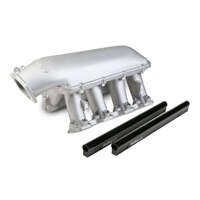 Holley Intake Manifold EFI Hi-Ram 12.32/11.00 in. Height 1500-7000 RPM GM LS7 Satin HL300-124