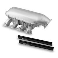 Holley Intake Manifold EFI Mid Rise 10.44/9.99 in. Height 1500-6500 RPM GM LS3/L92 Satin HL300-135