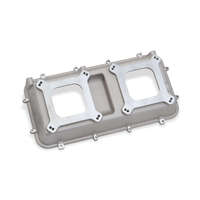 Holley Intake Manifold Top LT Modular Hi-Ram Top Section Only Tunnel Ram Style Aluminium Natural Chevy 6.2L HL300-207