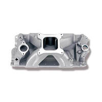 Holley Intake Manifold Strip Dominator Single Plane Aluminium Natural Square Bore Holden Chevrolet Small Block HL300-25