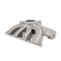 Holley Single Plane Split Design Natural Finish Race intake Manifold - GM LS3/L92 - 4150 flange HL300-291