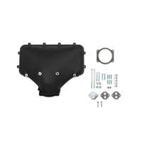 Holley Intake Manifold Top EFI LS Hi-Ram Top Section Side Mount Multi-port 105mm Throttle Body Aluminium Black HL300-302BK